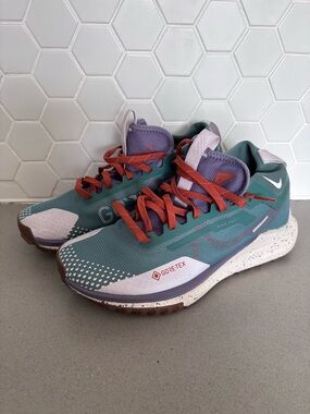 Nike Trail Running Shoes - Teal, Lavender & Rust